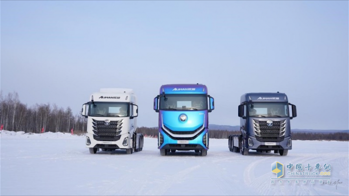 -35℃极寒测试 福田欧曼银河纯电+混动重卡以硬核实力破寒区运输痛点
