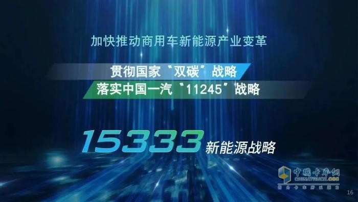 贯彻国家“双碳”战略，一汽解放加快推动商用车新能源产业变革