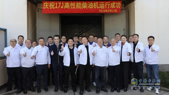 上柴动力J系列高性能柴油机运行成功，矿机动力家族再迎新成员