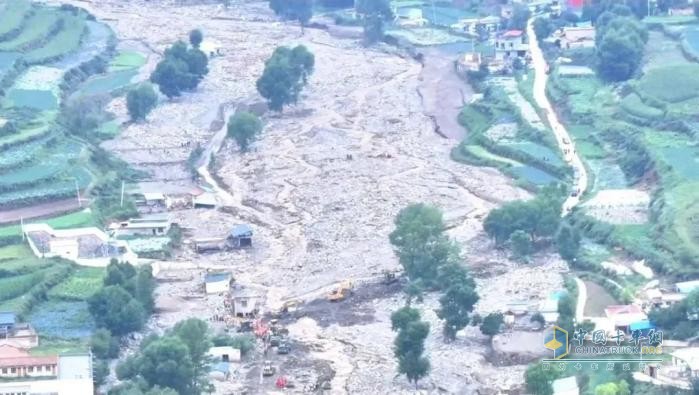 森源鸿马战保车辆：甘肃榆中山洪救援的 “及时雨”