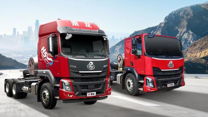 乘龙H5超轻版2.0 LNG子母车：动力、自重、收益全面升级