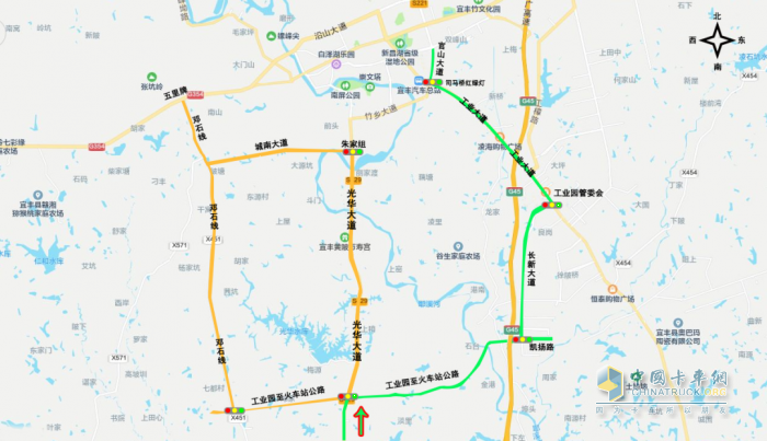江西宜春危化品运输车辆限制通行