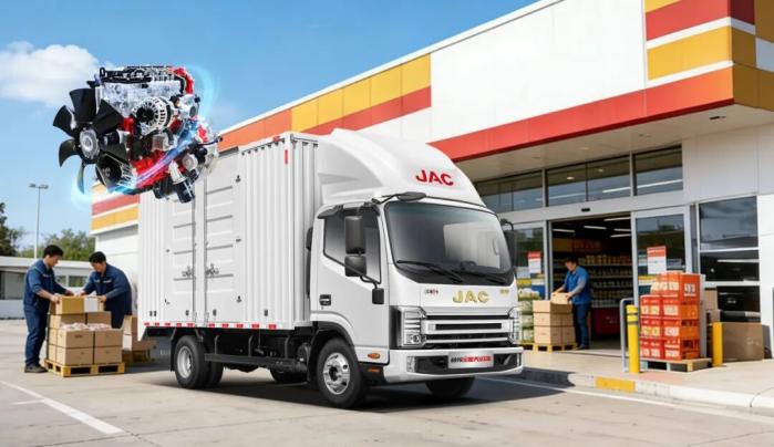 江淮帅铃S6全能PLUS版：适配酒水五金粮油运输，安心跑全程！