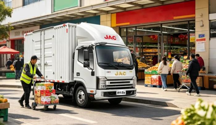 江淮帅铃S6，助力城配商贸运输生意蒸蒸日上