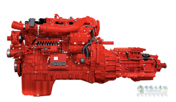 东风康明斯一体化动力链携手东风天龙亮相山西运城