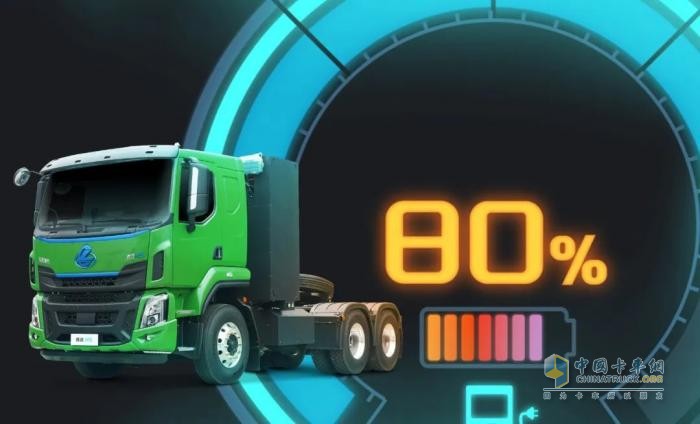 乘龙H5纯电牵引车,新能源商用车,高效节能