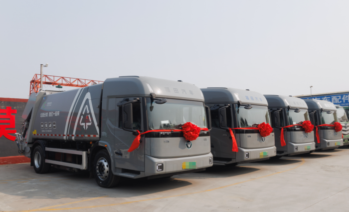 开门红再传捷报！欧航智蓝EHL低入口环卫车批量交付客户 以硬核科技赋能环卫体系升级