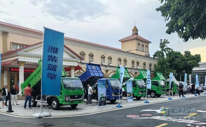 潍柴蓝擎自卸车强势登场，以标杆品质驱动工程运输迈入新维度！