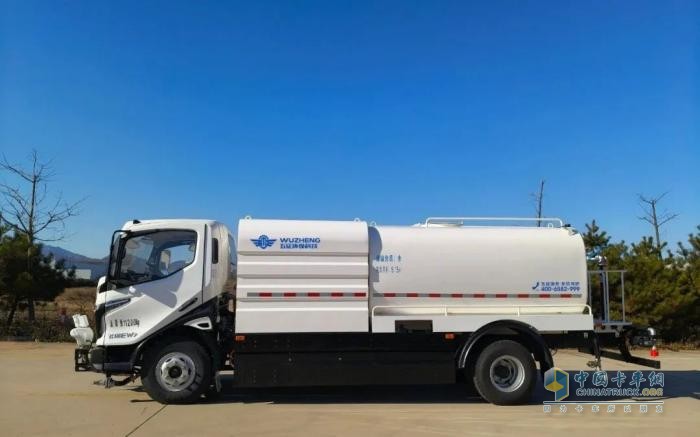 五征12方纯电动清洗车，净城市之尘