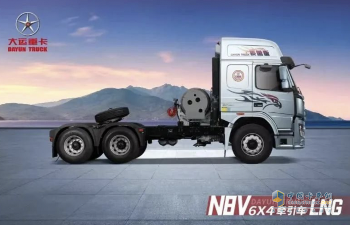大运N8V 3.0版 LNG牵引车优化升级——用户都说好！
