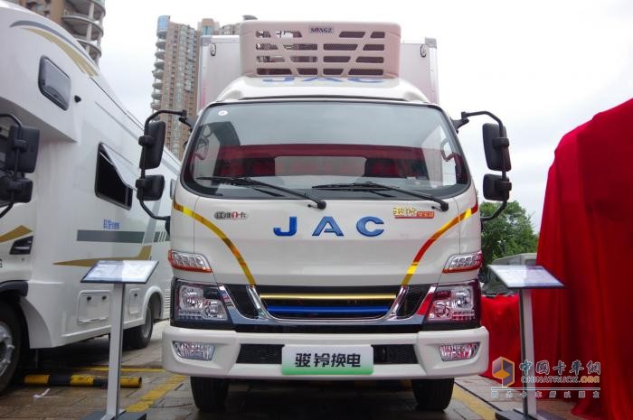 提升运营效率 江淮1卡换电轻卡为运输行业带来用车新模式！