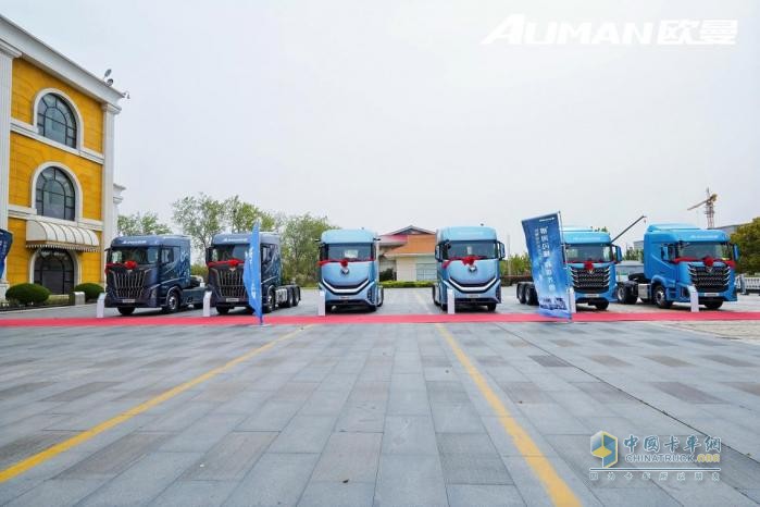 订车203台！欧曼银河重卡山东区域上市 开启高效物流运输新时代