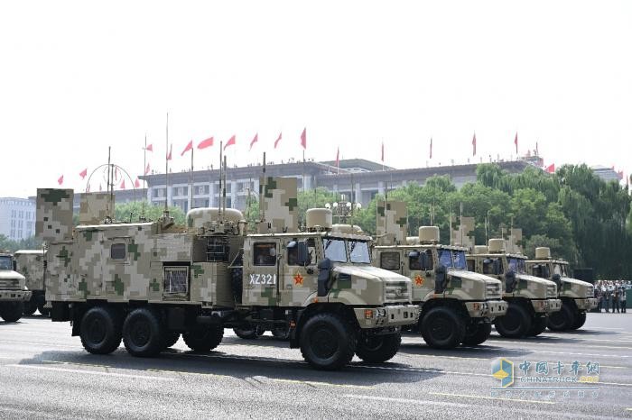 解放军车，在天安门广场成功受阅！