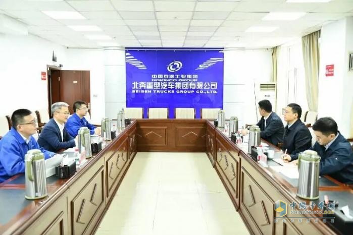 蚌埠市委常委、怀远县委书记潘君齐来北奔重汽走访交流
