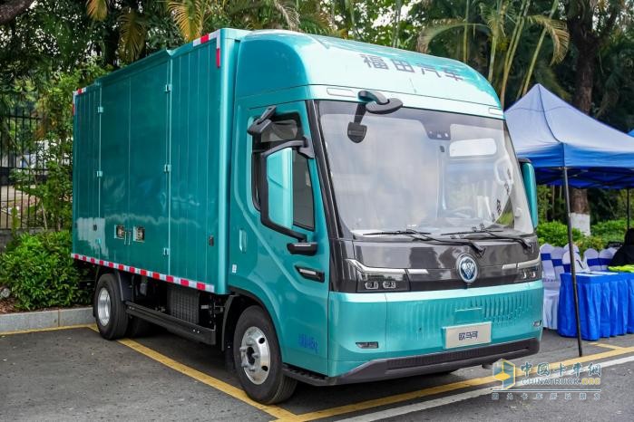 高端进化 智慧破界 全新启明星平台欧马可纯电轻卡亮相珠三角