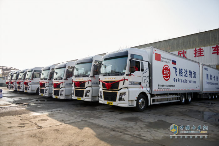 凝心聚力 决胜开门红—汕德卡TIR跨境运输100台暨首批50台成功交付！