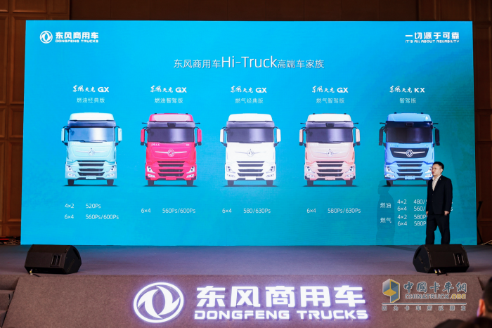重新定义中国高端重卡！东风商用车Hi-Truck高端车家族发布