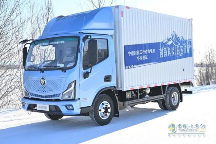 欧马可智蓝 ES1・165 度轻卡极寒测试：领先技术铸就卓越表现