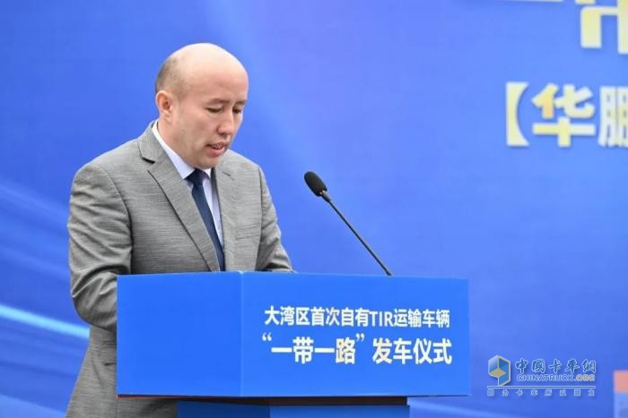 大湾区首次自有TIR跨境货运由华鹏飞发起