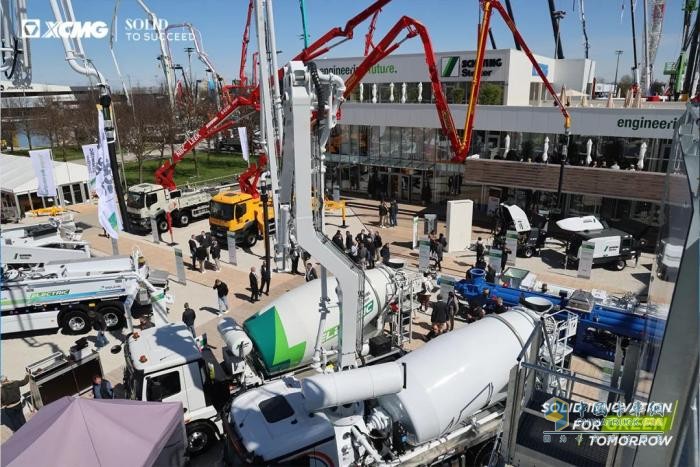 在欧洲、为欧洲！徐工集团携“中国方案”闪耀德国宝马展Bauma 2025