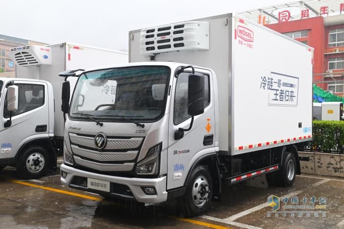 冷链一哥 强者恒强 欧马可S1智盈版福康F3.0全新动力冷藏车河南上市