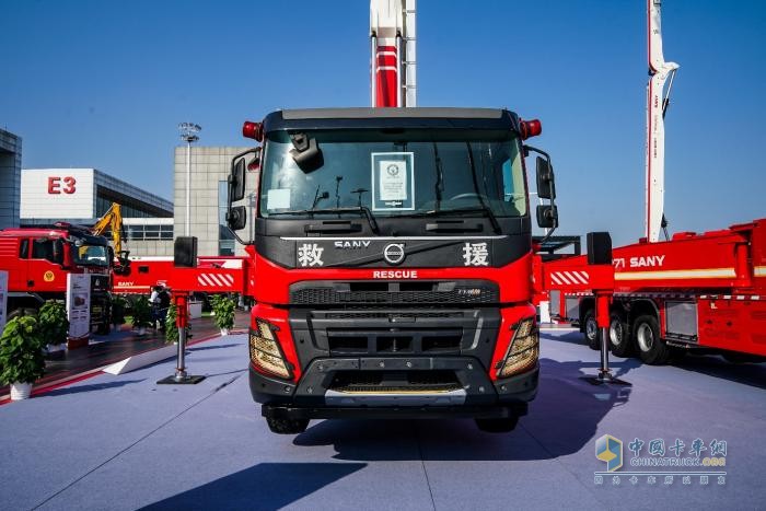 聚焦消防设备升级！沃尔沃底盘车亮相中国消防展