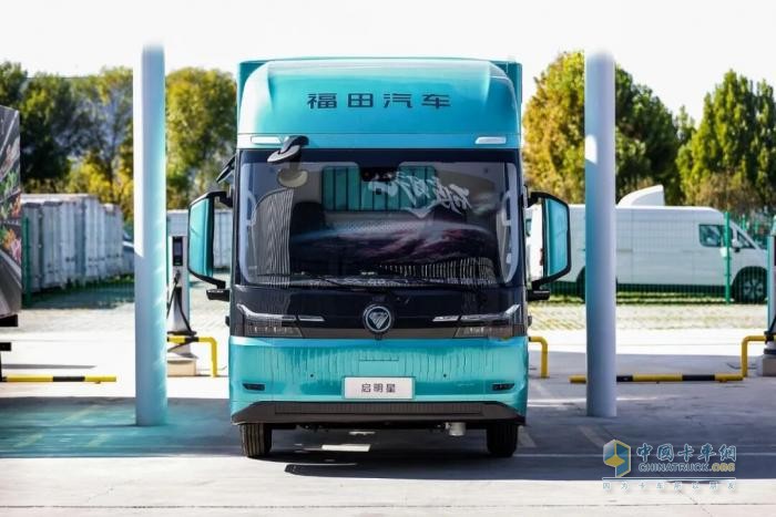 福田启明星全新纯电轻卡产品：百公里能省6度电 续航607公里