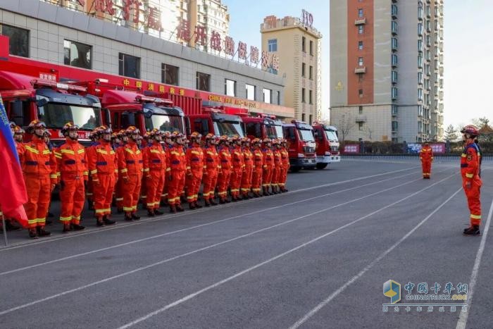 模块化赋能实战！森源鸿马模块方舱助力大同消防战勤保障演练提质增效