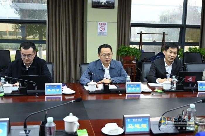 法士特马旭耀董事长会见潍柴集团客人