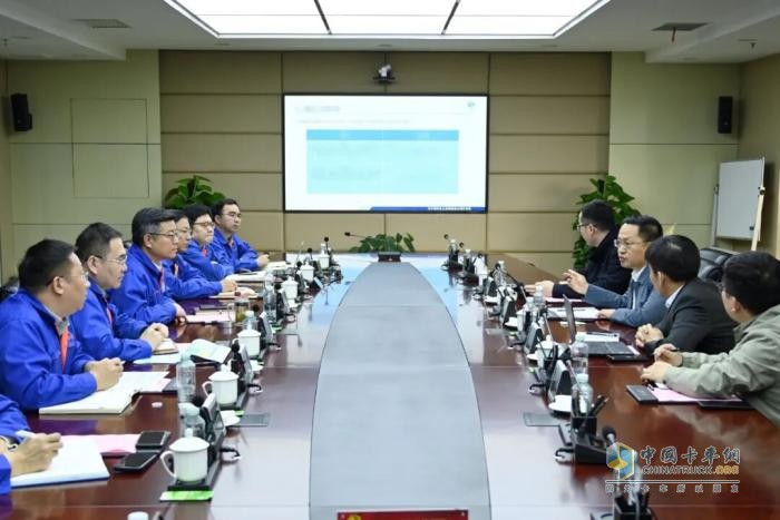 法士特马旭耀董事长会见潍柴集团客人