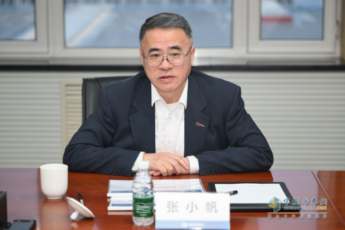 张小帆到一汽解放动力总成事业部大柴工厂调研