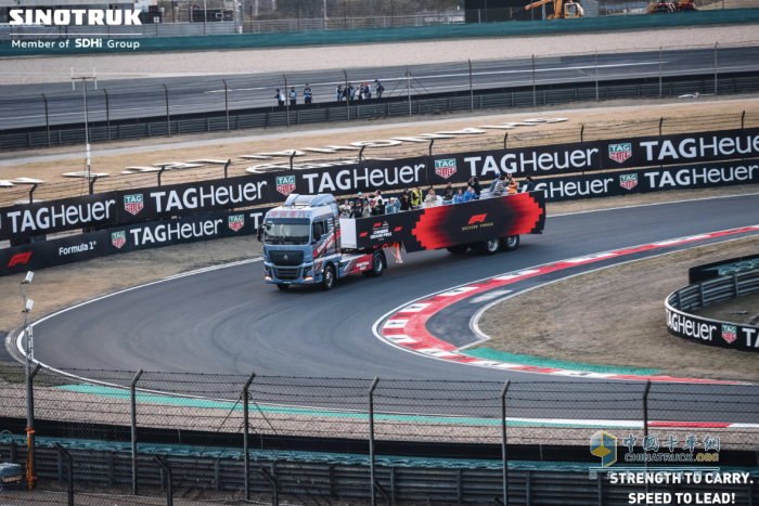 中国重汽登陆F1赛场，彰显中国智造硬实力