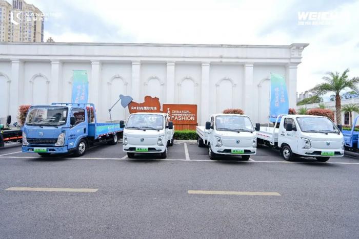 潍柴蓝擎小卡全场景适配，引领绿色城配新征程！