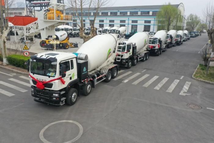 豪沃重卡三月搅拌车专项巡驻展圆满收官