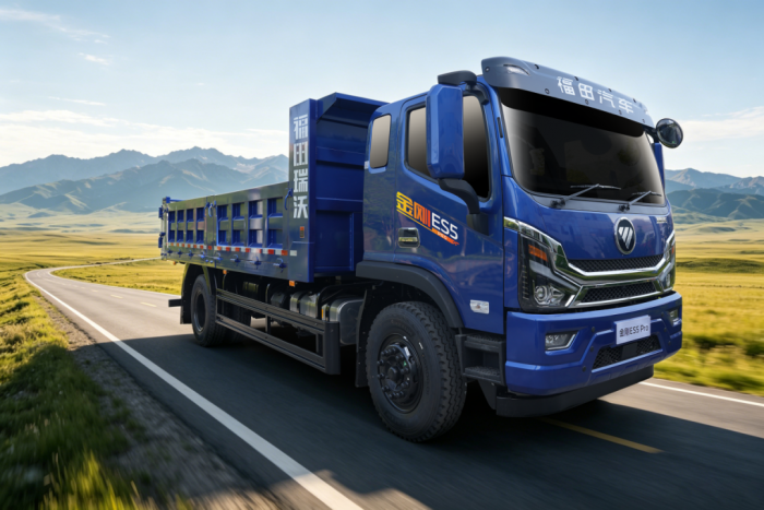 时代金刚ES5Pro-YCS04动力公路型自卸车：全域适配，高效运输