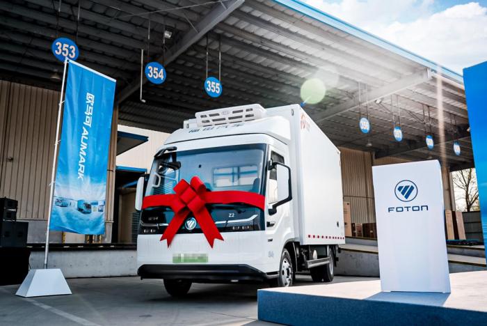 捷报频传！50辆欧马可Z交付头部冷链企业，赋能京津冀冷链高质量发展