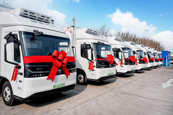 捷报频传！50辆欧马可Z交付头部冷链企业，赋能京津冀冷链高质量发展