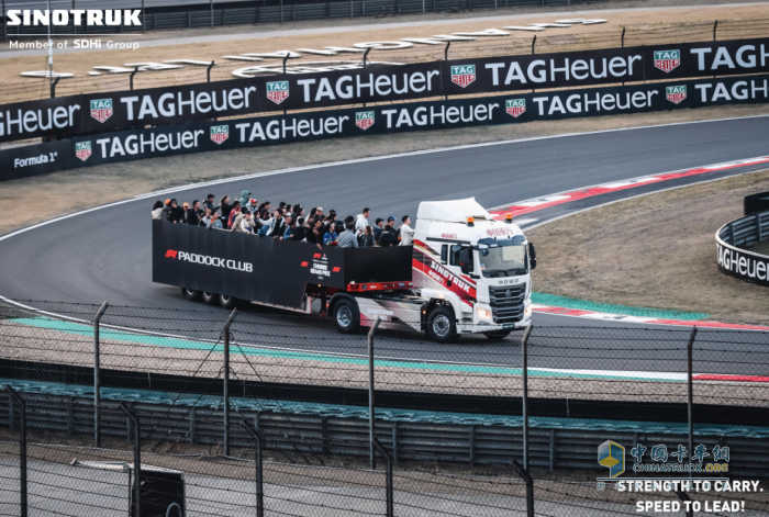 中国重汽登陆F1赛场，彰显中国智造硬实力