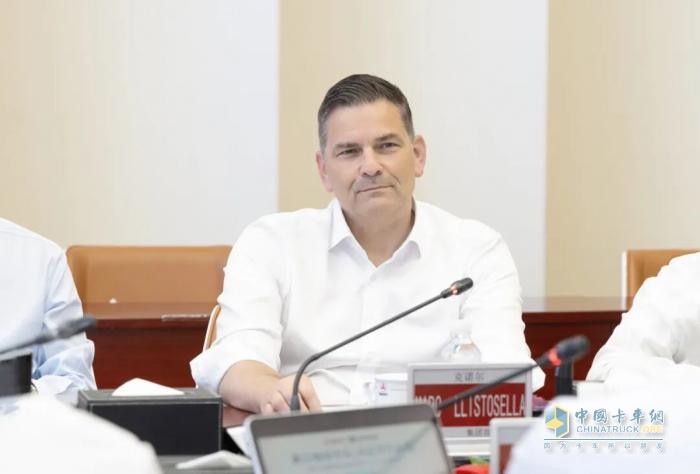 克诺尔集团首席执行官马思拓（Marc Llistosella）访问三一重卡，共探全球新能源商用车合作新未来
