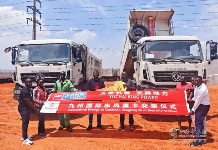 玉柴重卡发动机批量交付非洲安哥拉