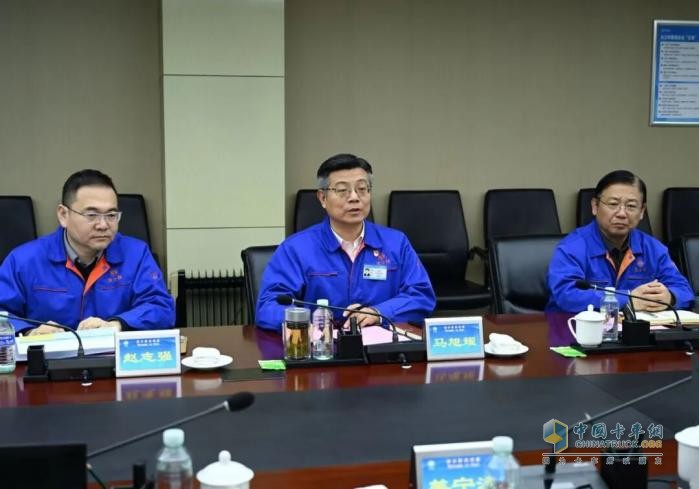 法士特马旭耀董事长会见潍柴集团客人