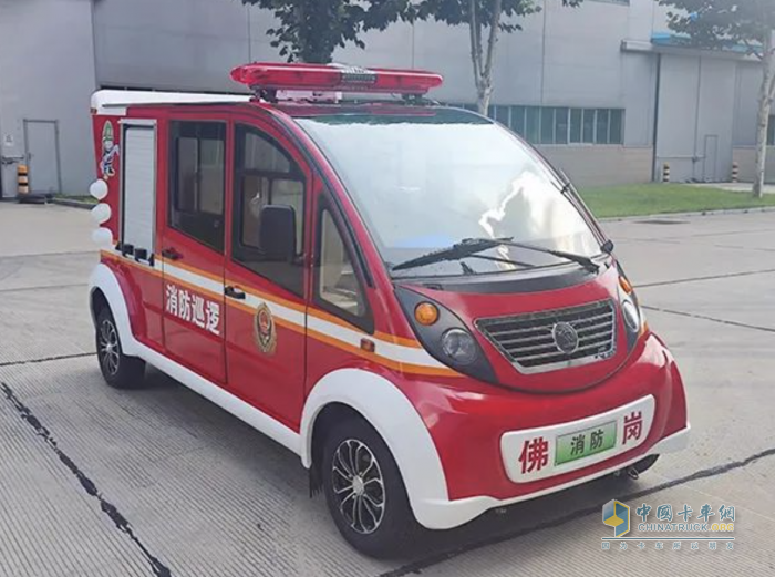 让消防安全流动在身边 森源鸿马电动消防巡逻车发往郑州