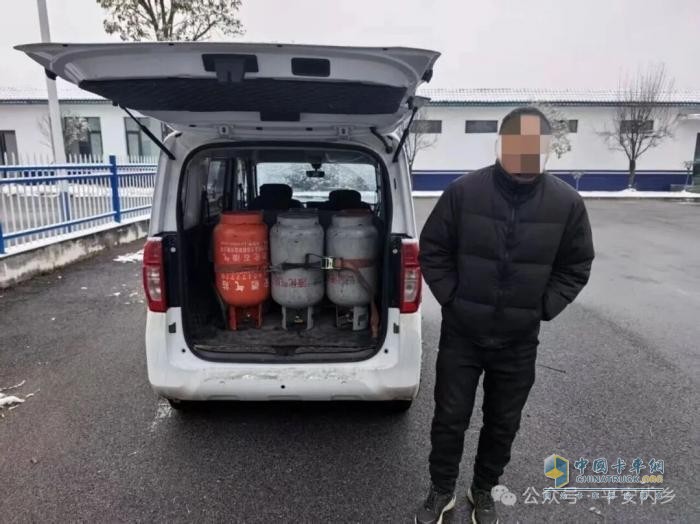 河南南阳查处一起非法运输液化气案