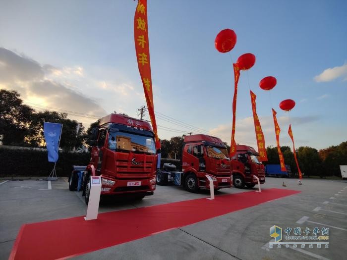 助力快递行业持续发展，解放J6L精英版大单桥实力“沪”航