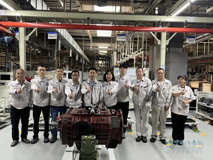 成功实现批量装车，解放动力矿用变速器初显身手！