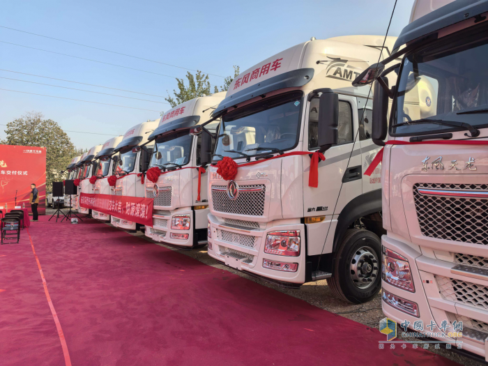 龙擎动力再斩50台!东风商用车可靠助力京津冀快递快运提速增效