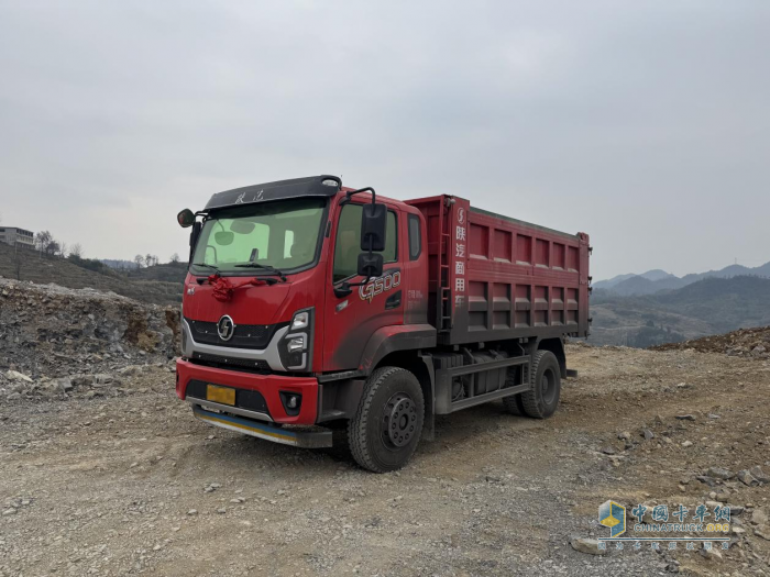 陕汽德龍G500征战创富路，硬实力赢得贺师傅信赖