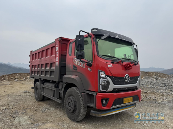 陕汽德龍G500征战创富路，硬实力赢得贺师傅信赖