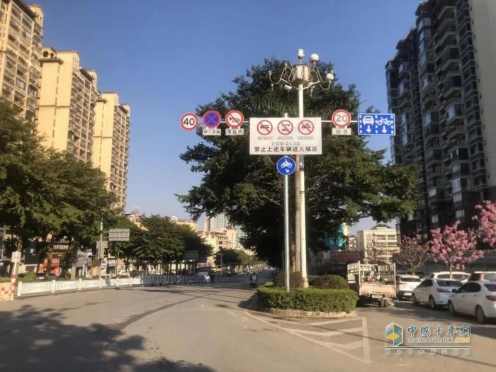 广西桂平危化品运输车辆禁行