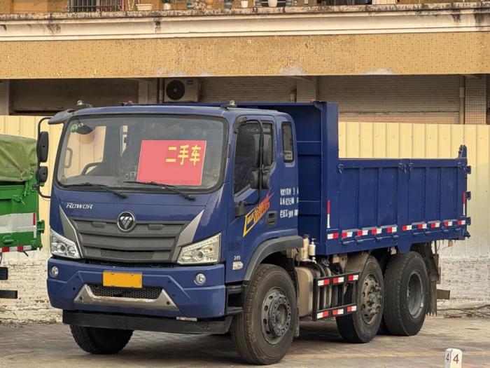探访广州二手自卸车市场，为何瑞沃能成为头部品牌